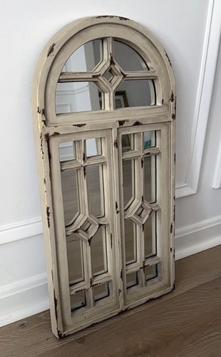 Arched window pane wall - arched,