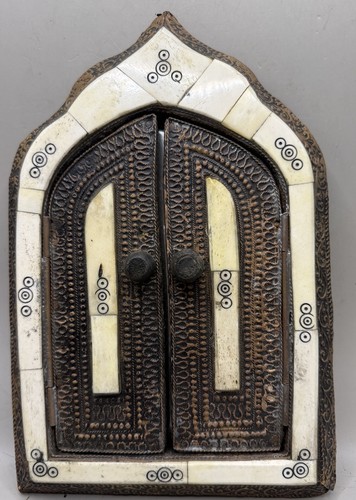 Vintage wooden moroccan arched - vintage,